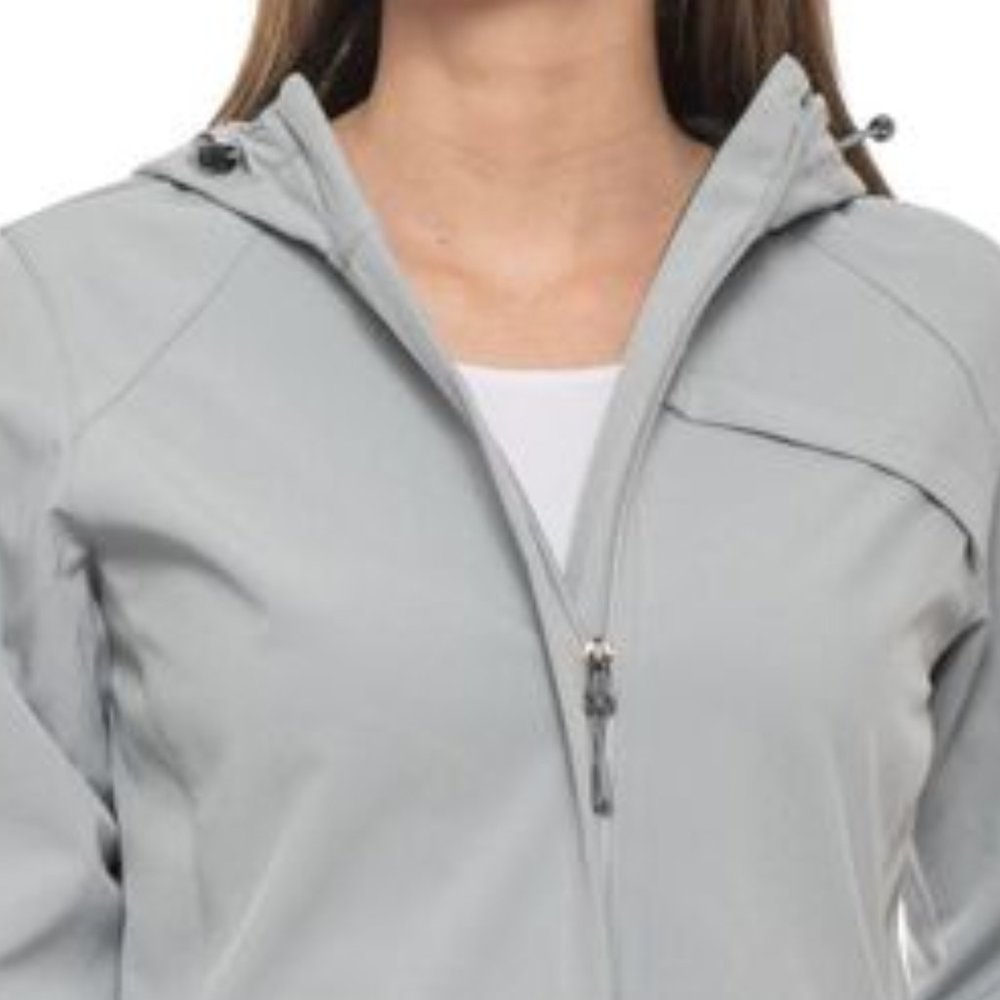 New Balance Bonded Mesh Soft Shell Rain Jacket - Picture 2 of 3